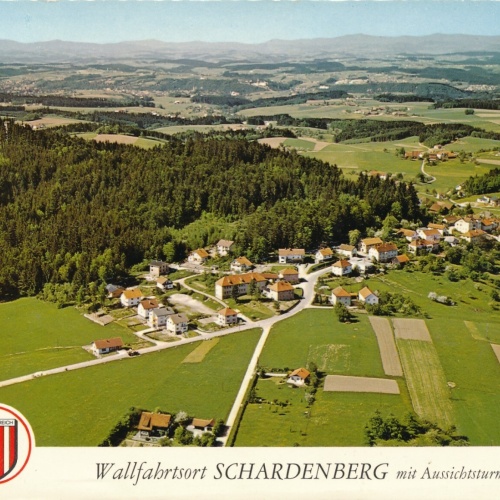 Alpine - Luftbild aus Schardenberg Oberösterreich Ansichtskarte (11573)