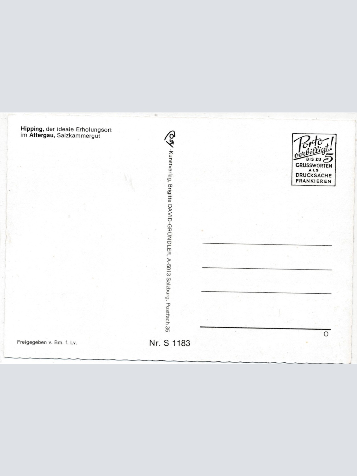 AK, Hipping, Oberösterreich (S2710)