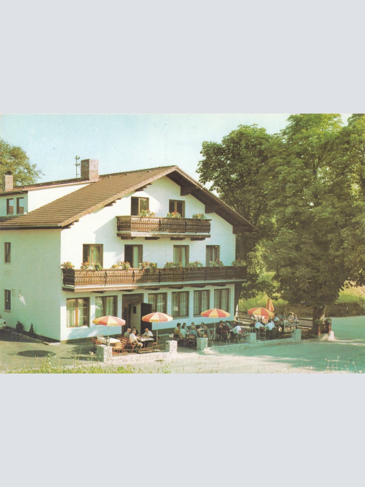 AK aus Enzenkirchen Rathaus Voglmayr Oberösterreich Ansichtskarte (11561)