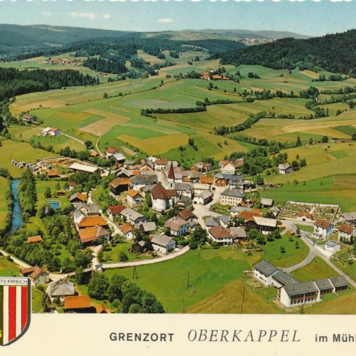 Alpine - Luftbild aus Oberkappel Oberösterreich Ansichtskarte (11657)