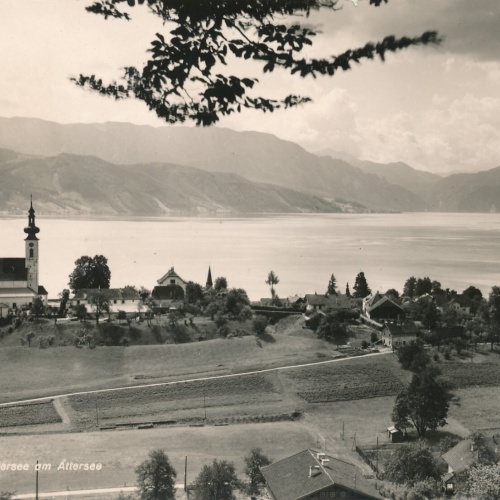 AK aus Attersee Oberösterreich Ansichtskarte (11670)