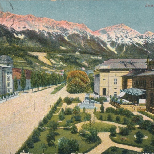 AK aus Innsbruck Rennweg Tirol Ansichtskarte (11703)