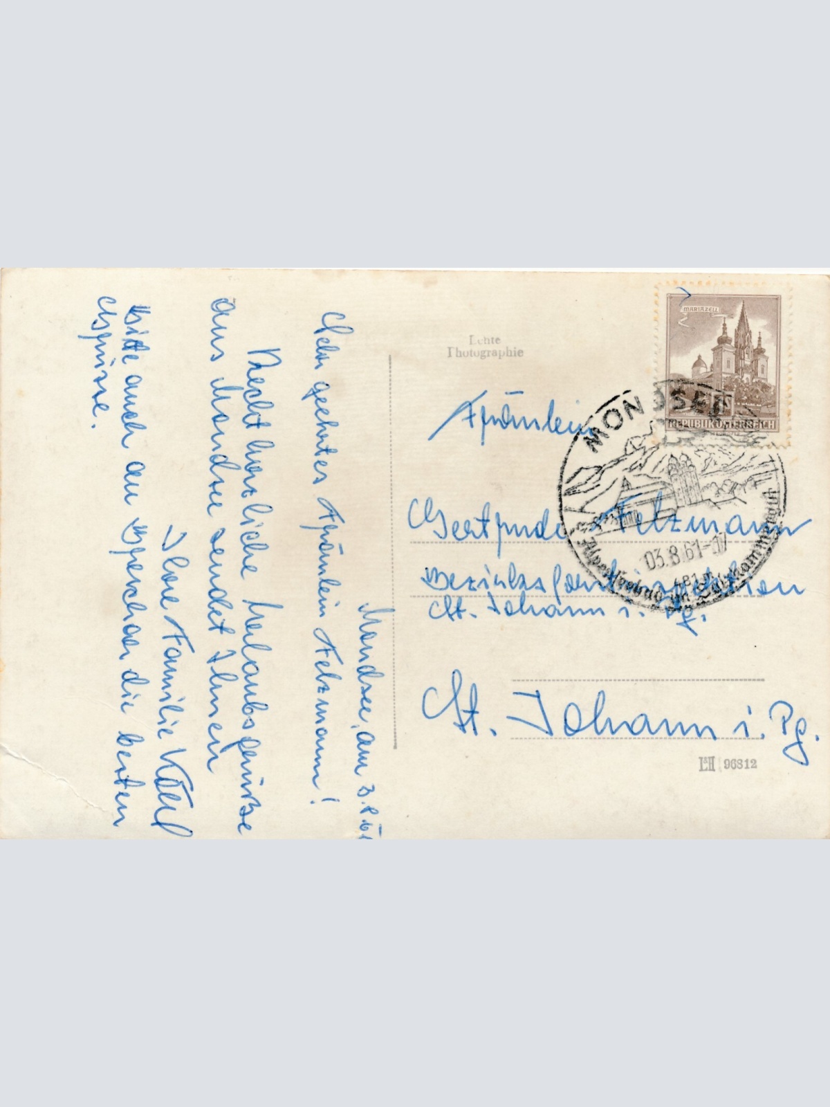 AK aus Mondsee mit Schafberg Oberösterreich Ansichtskarte (11671)