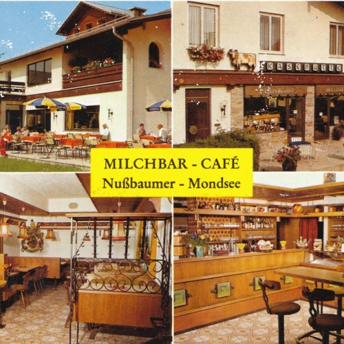 AK, Mondsee, Milchbar Nußbaumer, Oberösterreich (S2751)