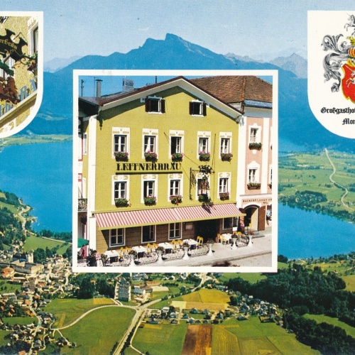 AK, Mondsee, Gasthof Leitnerbräu, Oberösterreich (S2753)