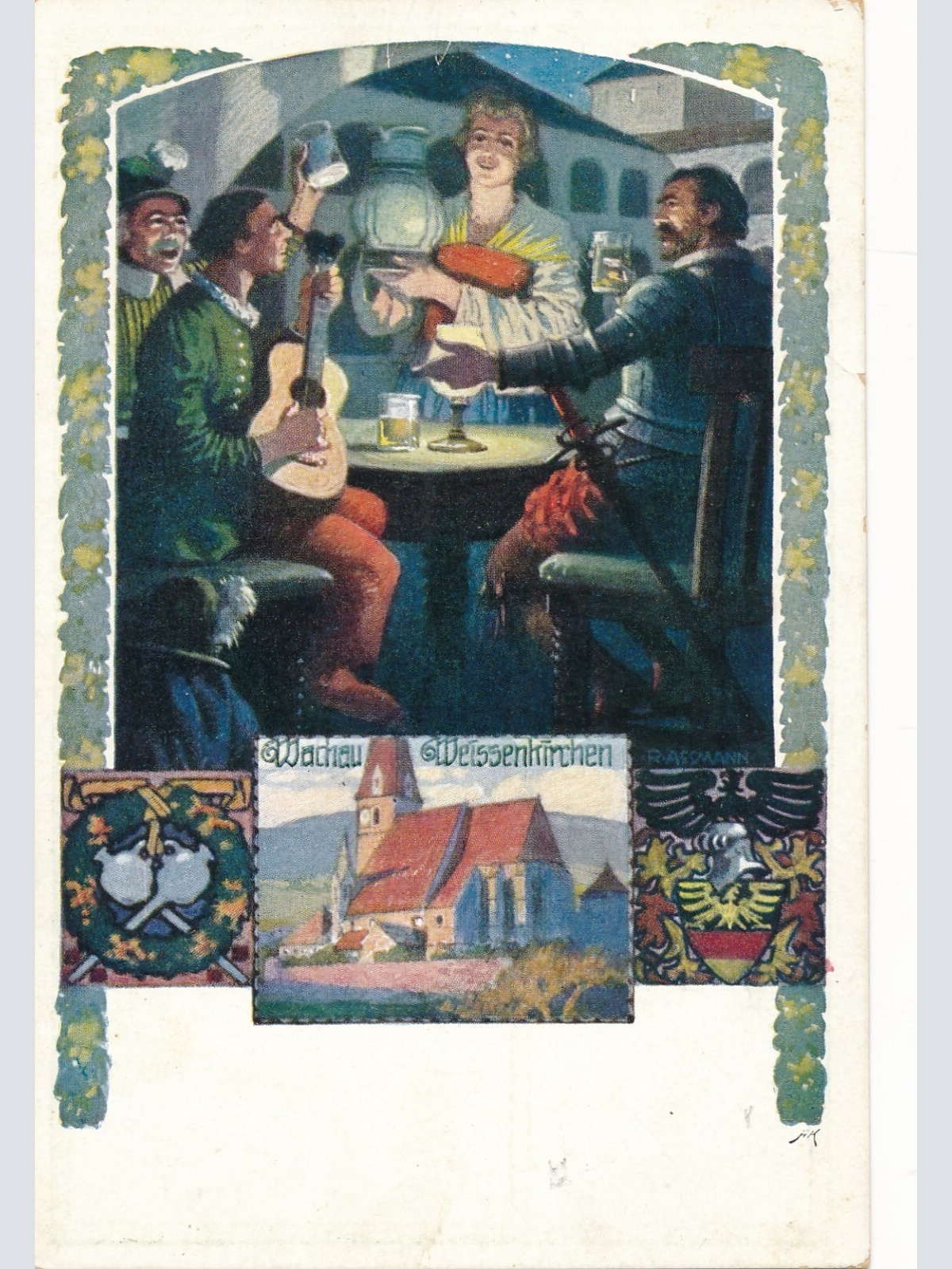 AK aus Wachau Weissenkirchen Niederösterreich Ansichtskarte (11633)