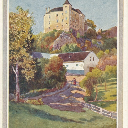 AK vom Schloss Wildegg Niederösterreich Ansichtskarte (11635)