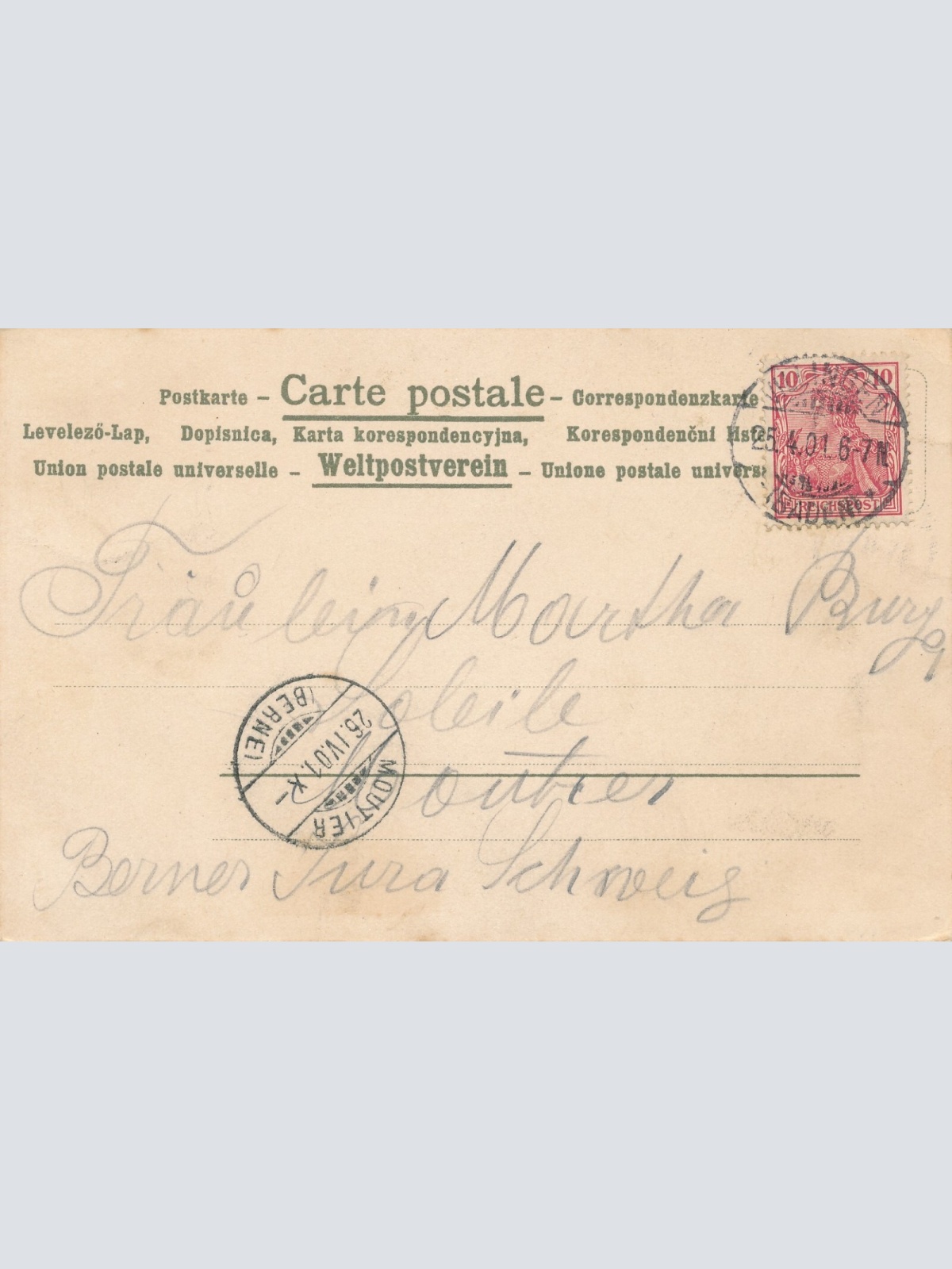 AK Schlüssellochkarte Frau im Schlüsselloch  (10751)