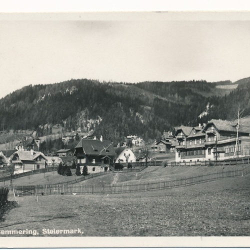 AK aus Spital am Semmering Steiermark Ansichtskarte (11437)