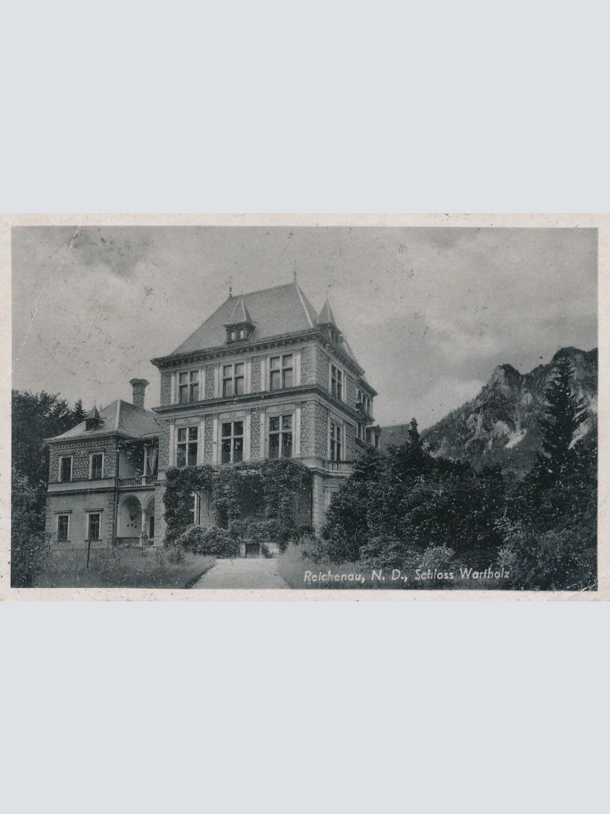 AK aus Reichenau mit Schloss Wartholz Niederösterreich Ansichtskarte (11441)