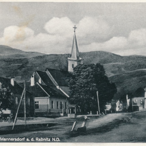 AK aus Mannersdorf an Rabnitz Niederösterreich Ansichtskarte (11446)