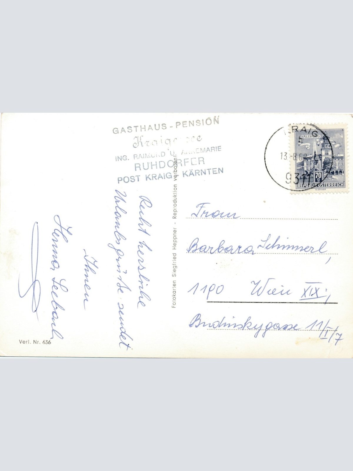 AK vom Kraigersee bei St. Veit Kärnten Ansichtskarte (11424)