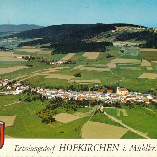 Scheureka Luftbild Hofkirchen Oberösterreich Ansichtskarte (11514)