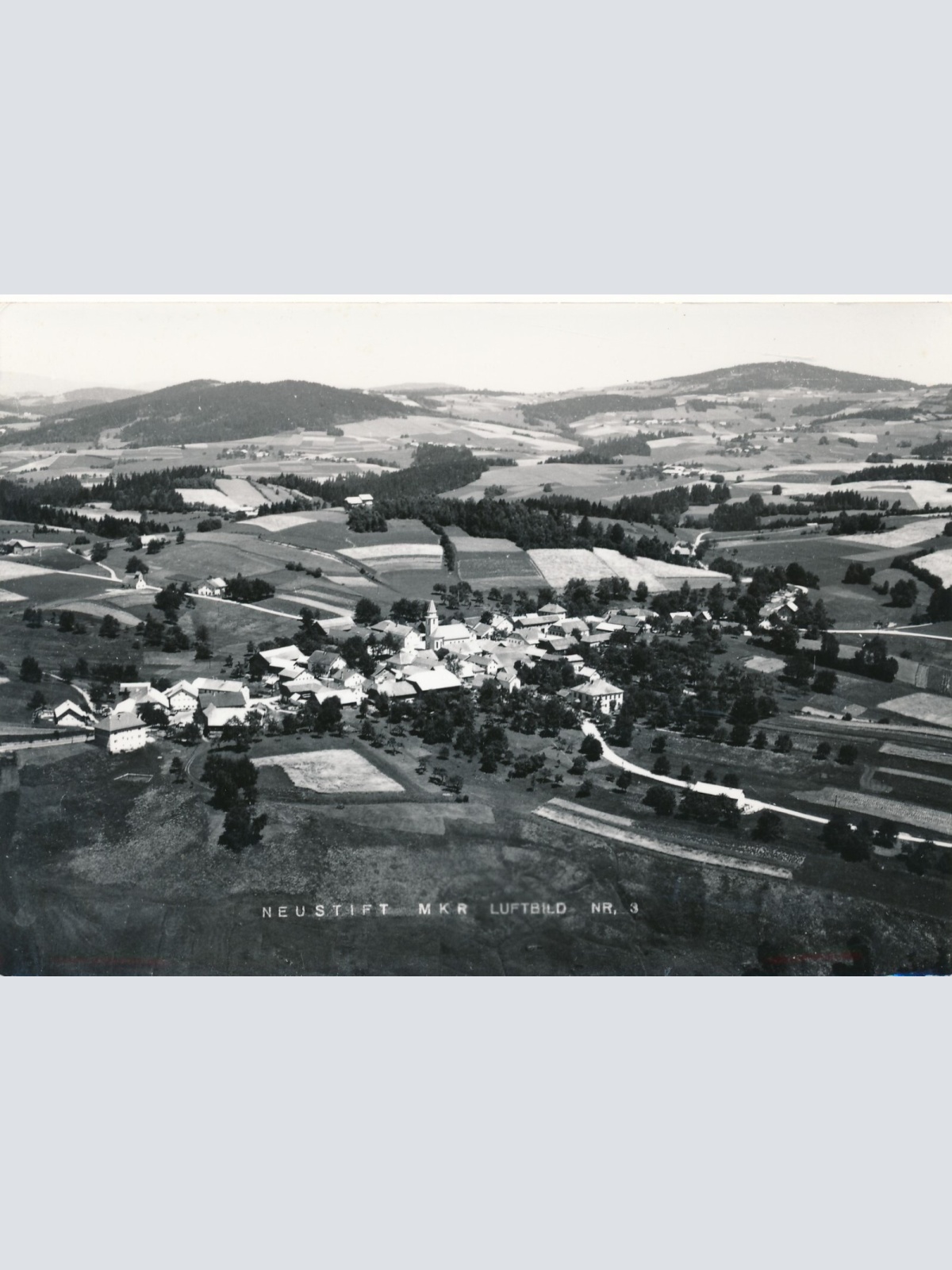 AK aus Neustift Luftbild Nr.3 Oberösterreich Ansichtskarte (11511)