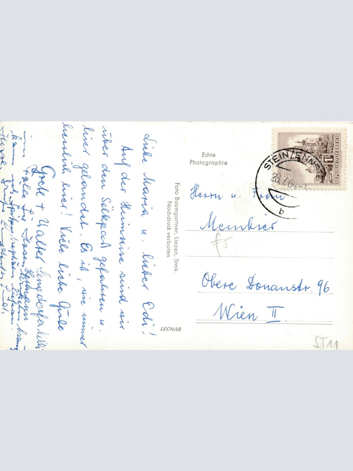 AK aus St. Nikolai Steiermark Ansichtskarte (12017)