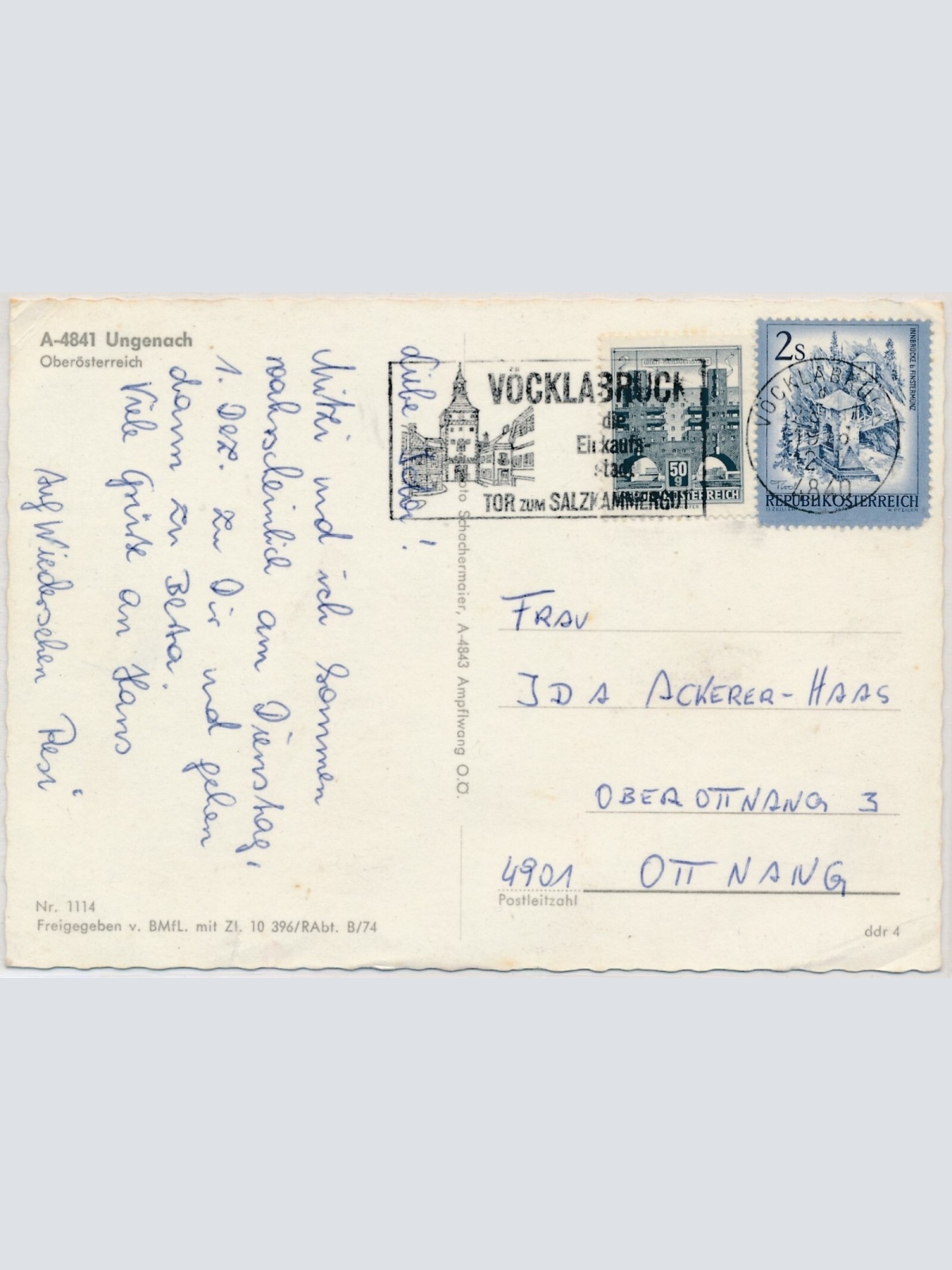 AK, Ungenach, Oberösterreich (S2786)