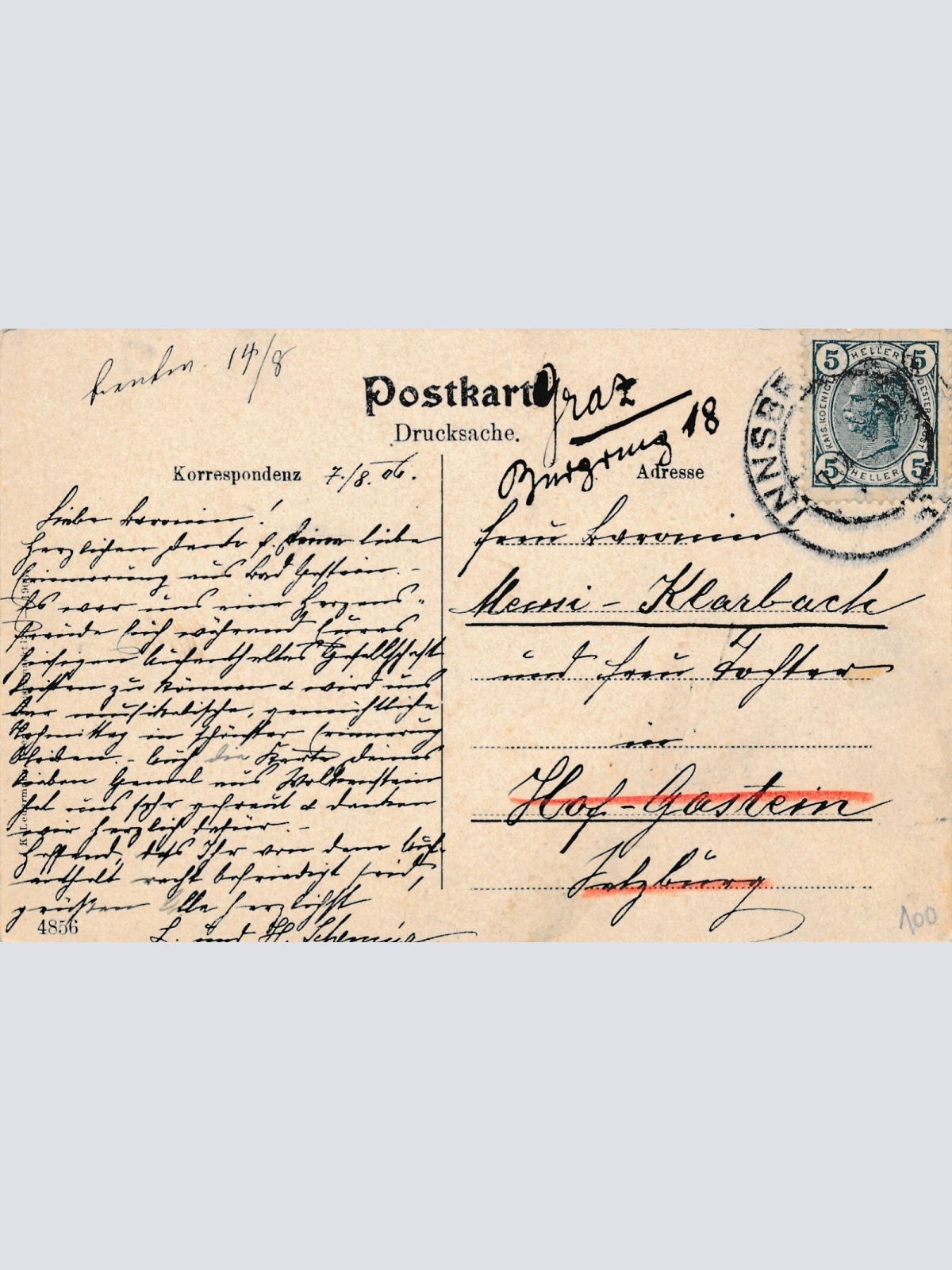 AK aus Innsbruck Herzog Friedrichgasse Tirol Ansichtskarte (11465)