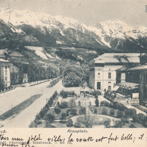 AK aus Innsbruck Rennplatz Tirol Ansichtskarte (11469)