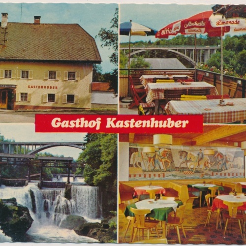 AK, Gasthof Kastenhuber, Desselbrunn, Oberösterreich (S2654)