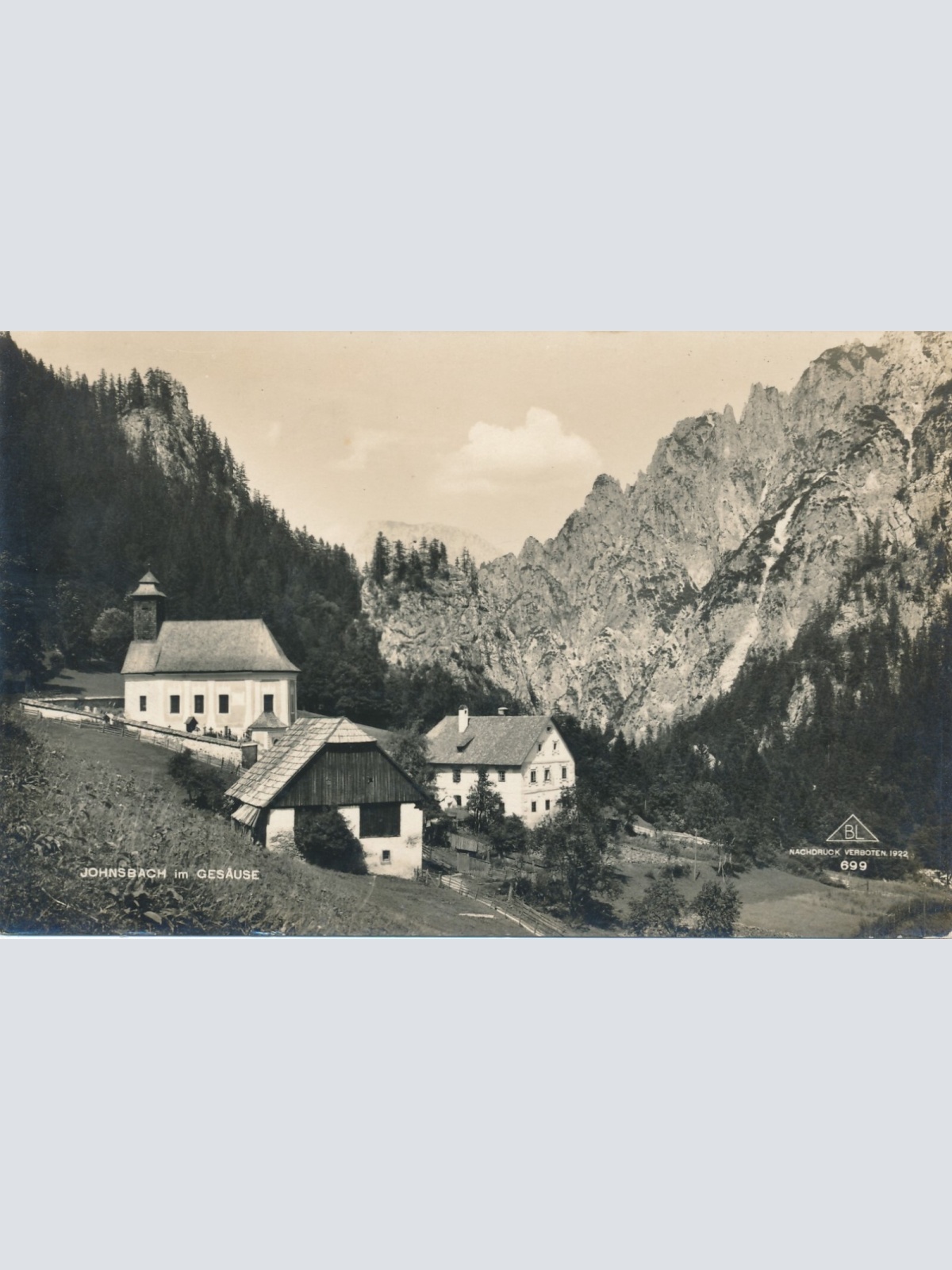 AK aus Johnsbach Steiermark Ansichtskarte (11936)