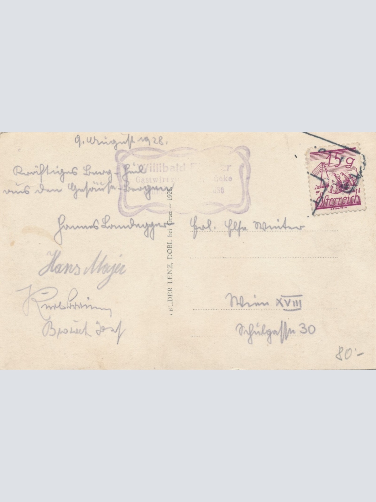 AK aus Johnsbach Steiermark Ansichtskarte (11936)