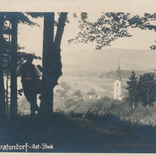 AK Weg nach Gratendorf Steiermark Ansichtskarte (11944)