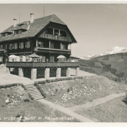 AK Alpenhotel Hubertushof Steiermark Ansichtskarte (11949)
