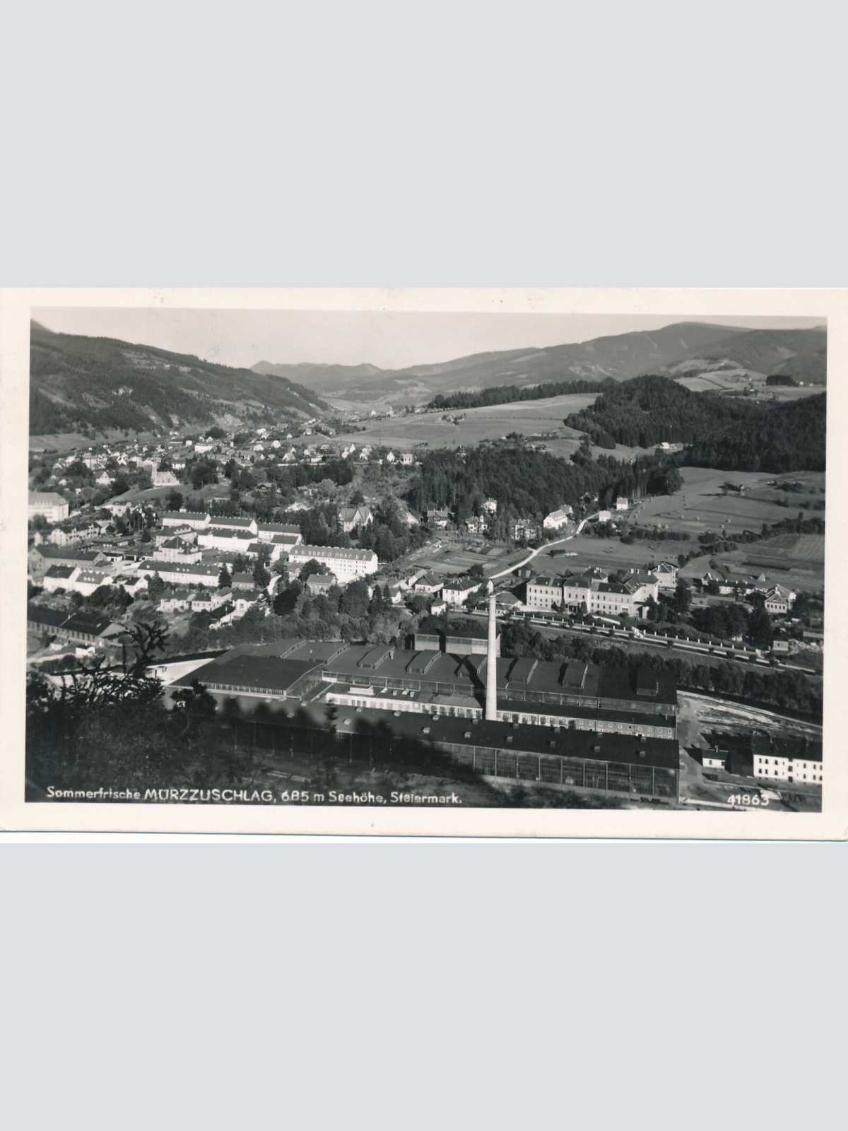 AK aus Mürzzuschlag Steiermark Ansichtskarte (11972)