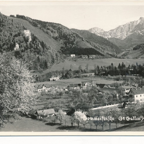 AK aus St. Gallen Steiermark Ansichtskarte (11977)