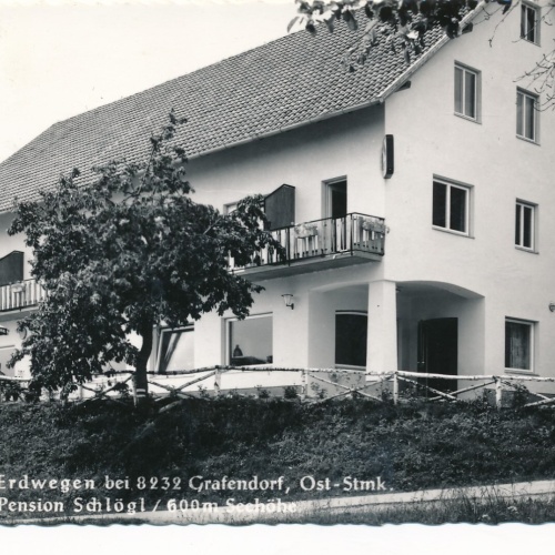 AK aus Erdwegen mit Gasthof Schlögl Steiermark Ansichtskarte (12073)