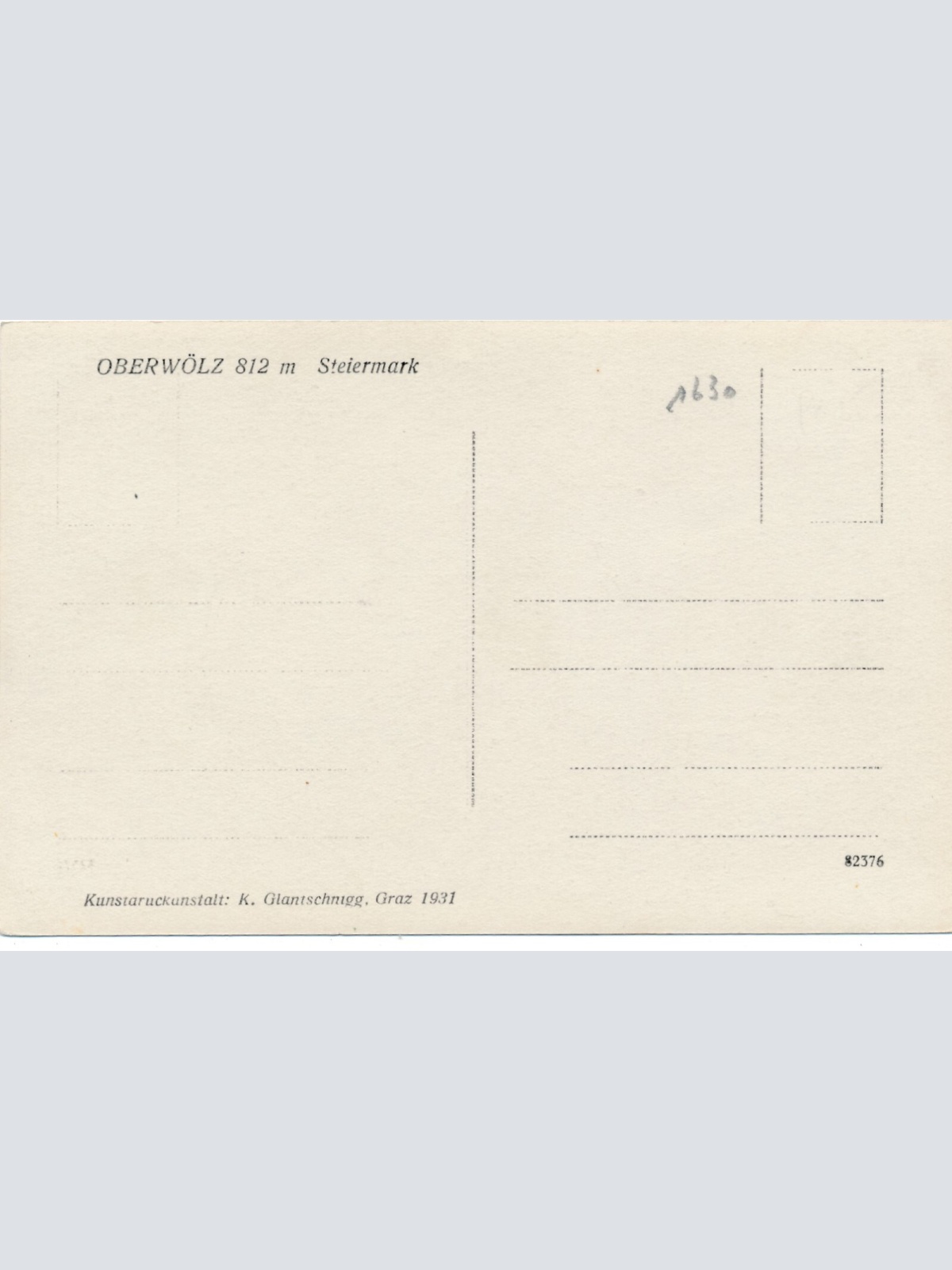 AK aus Oberwölz Steiermark Ansichtskarte (12070)