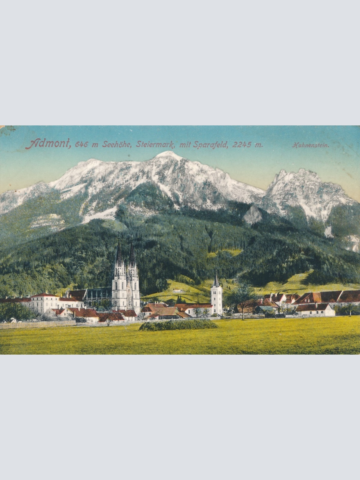 AK aus St. Admont Steiermark Ansichtskarte (J156)