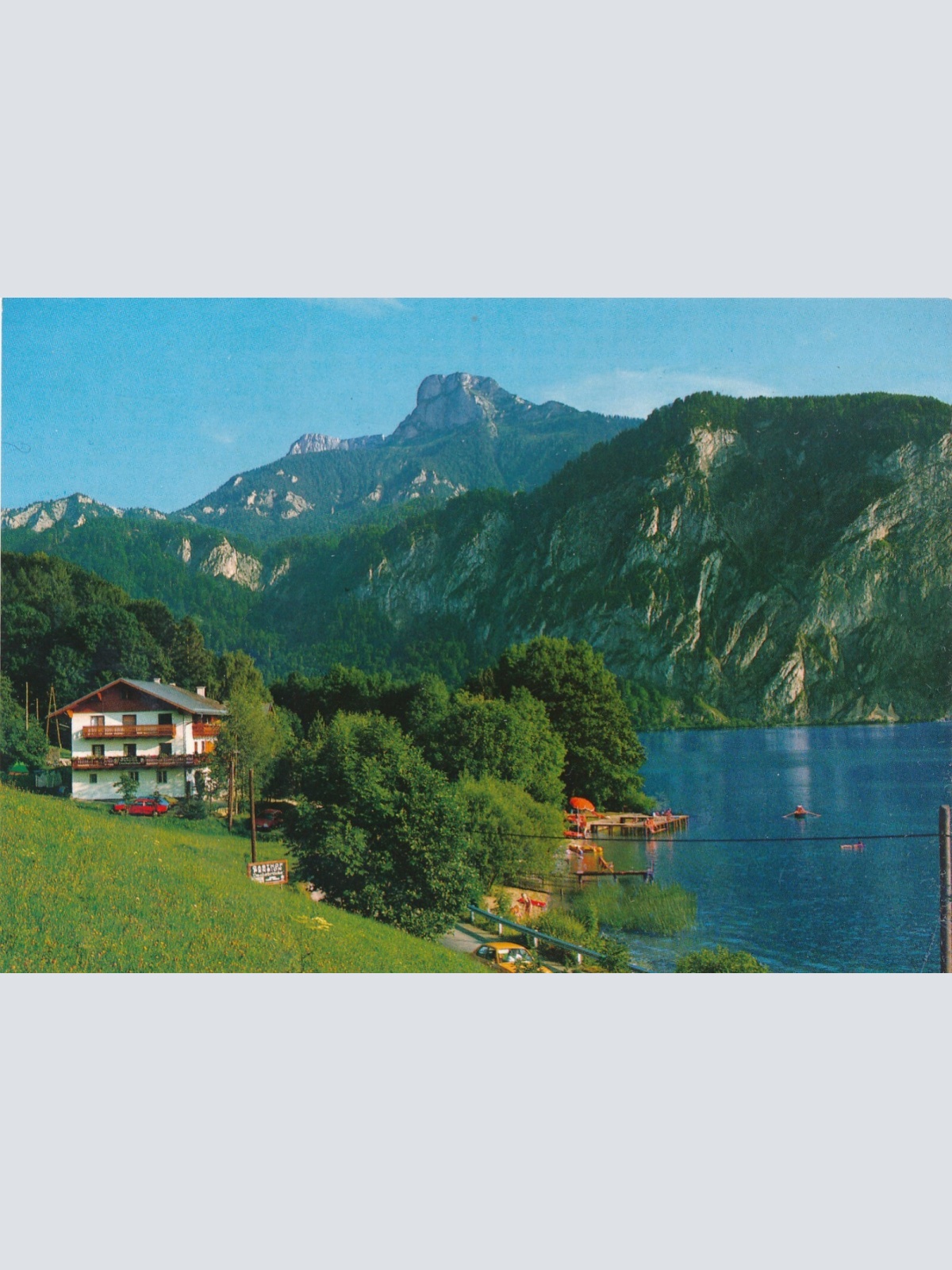 AK, Mondsee, Pension Dachsbrücke, Oberösterreich (S2827)