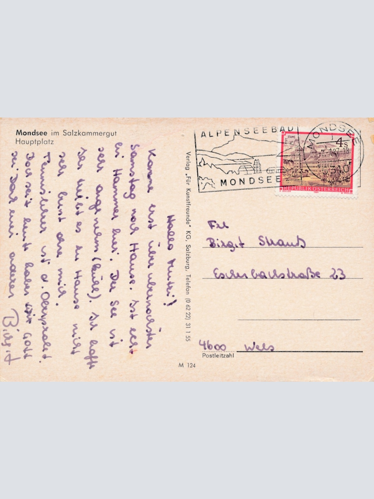 AK, Mondsee, Oberösterreich (S2840)