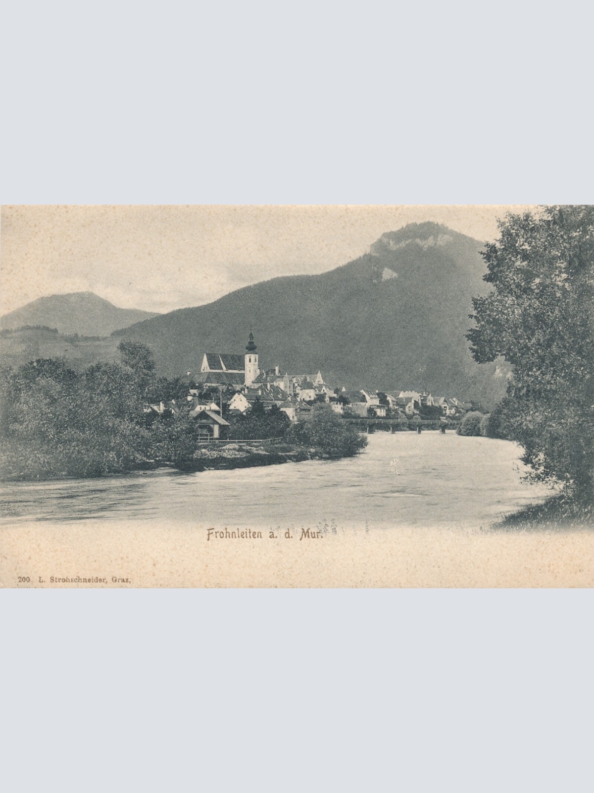 AK aus Frohnleiten Steiermark Ansichtskarte (11895)