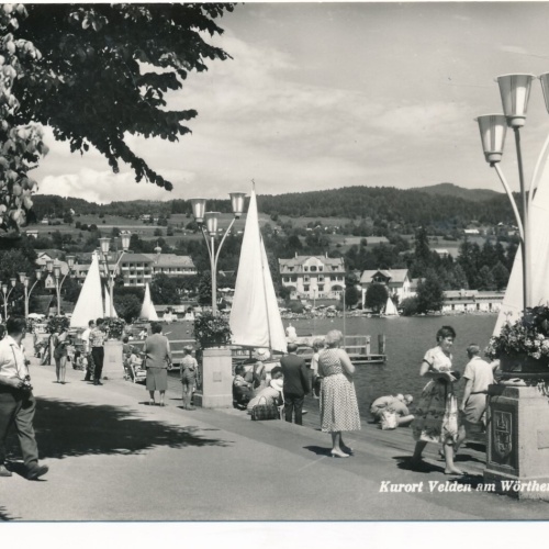 AK aus Velden am Wörthersee mit Schloßstrand Kärnten Ansichtskarte (12207)