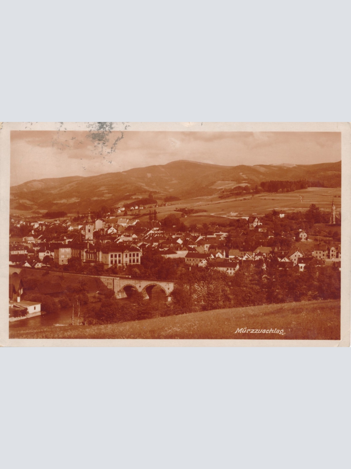 AK aus Mürzzuschlag Steiermark Ansichtskarte (11932)