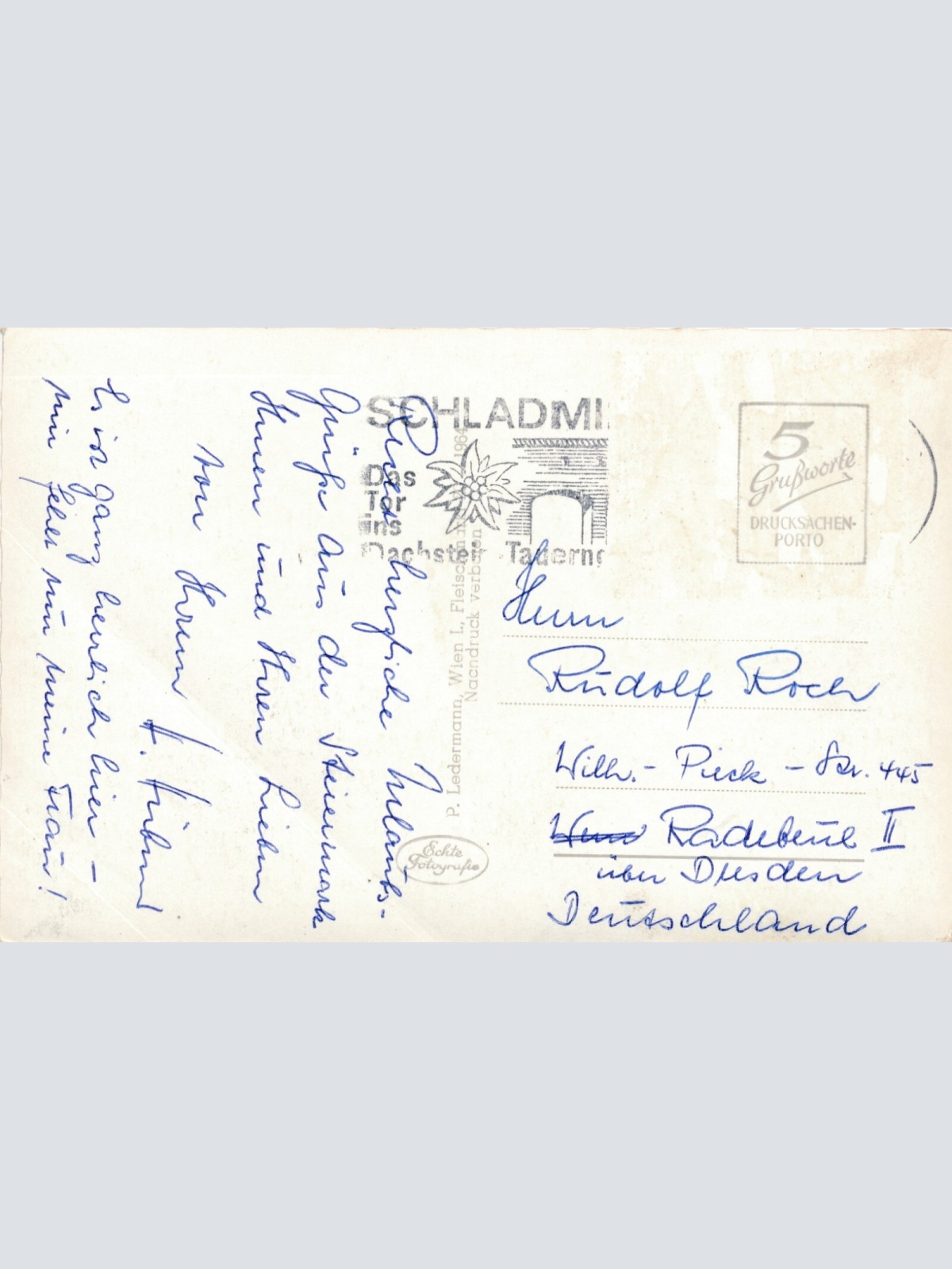 AK aus Schladming Steiermark Ansichtskarte (11919)