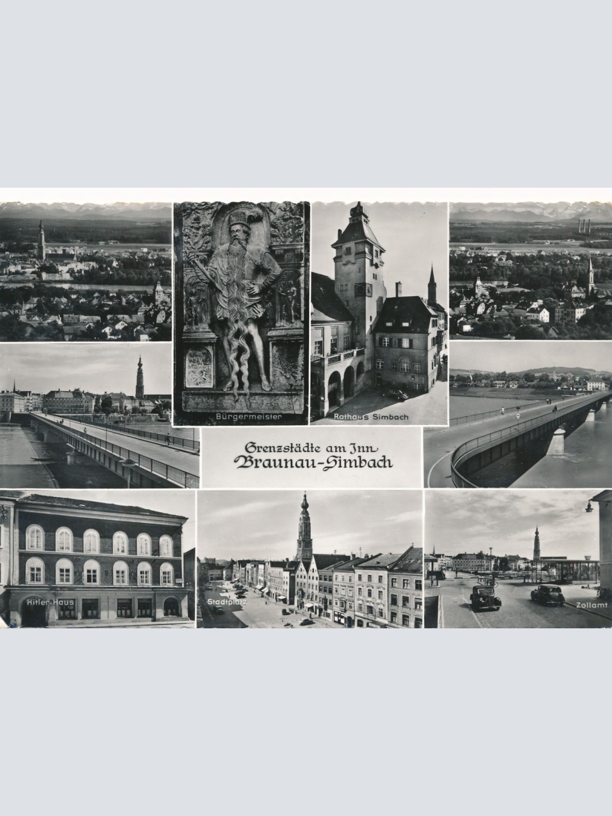 AK aus Braunau Oberösterreich Mehrbildkarte Ansichtskarte (J262)