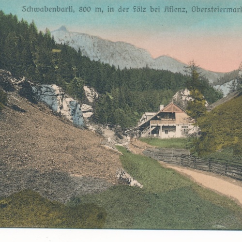 AK aus Schwabenbartl Steiermark Ansichtskarte (11910)