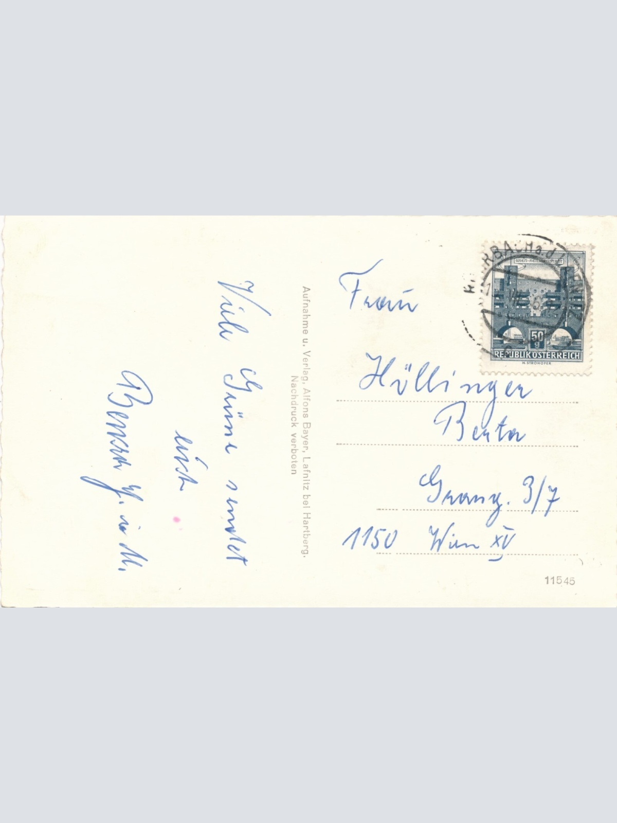 AK aus Rohrbach an der Lafnitz Steiermark Ansichtskarte (11912)