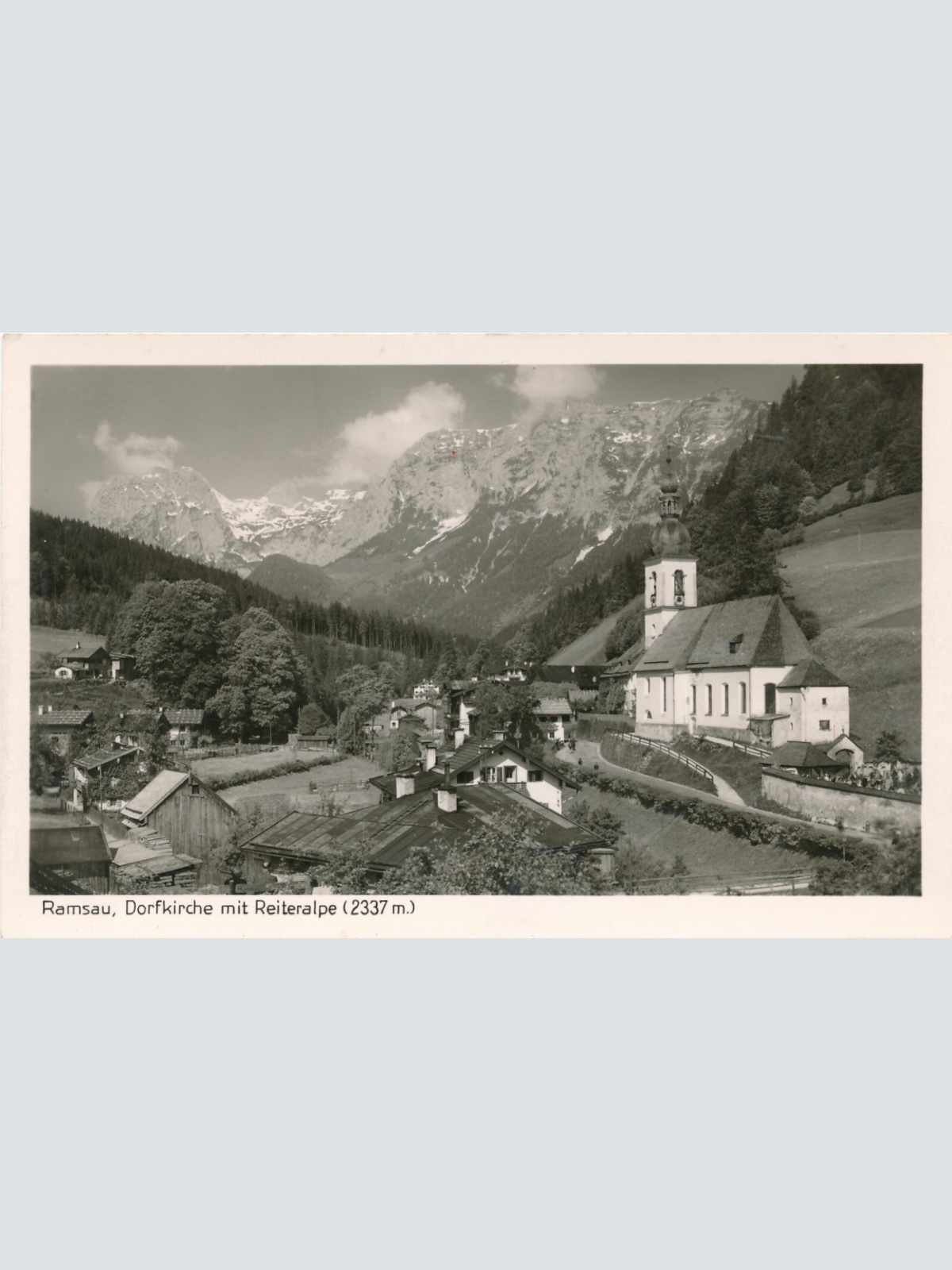 AK aus Ramsau Dorfkirche Steiermark Ansichtskarte (11913)