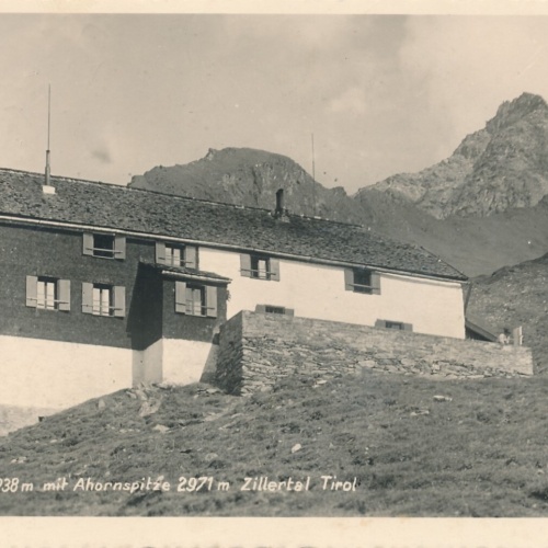 AK Edelhütte mit Ahornspitze Tirol Ansichtskarte (11768)