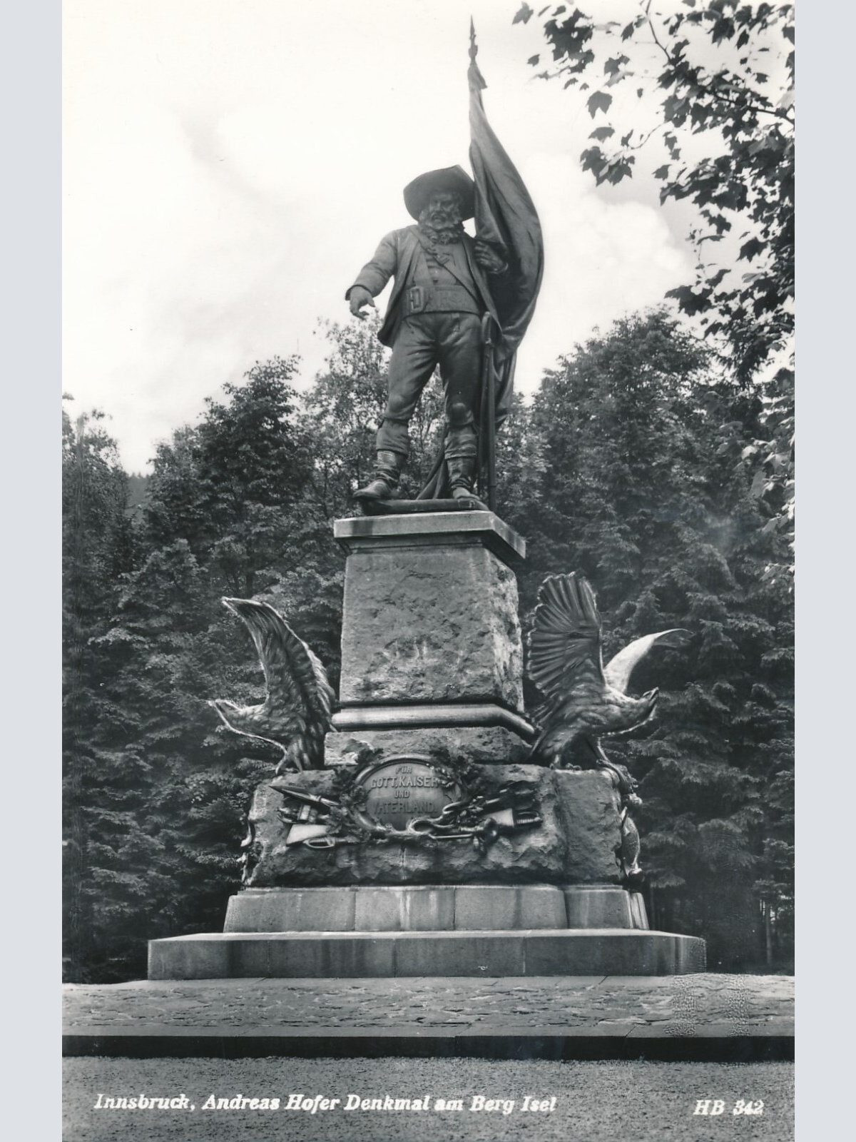 AK aus Innsbruck Andreas Hofer Denkmal Tirol Ansichtskarte (11771)