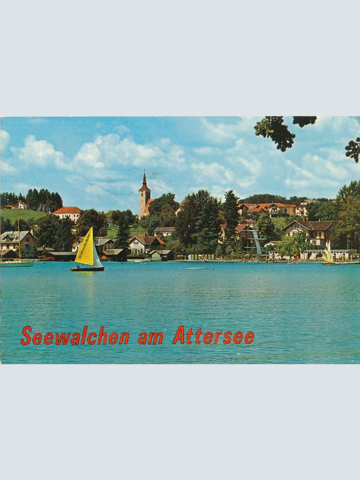 AK aus Seewalchen am Attersee Oberösterreich Ansichtskarte (J284)