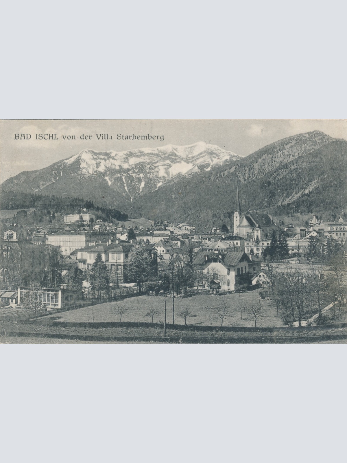 AK aus Bad Ischl Villa Starhemberg Oberösterreich Ansichtskarte (11767)