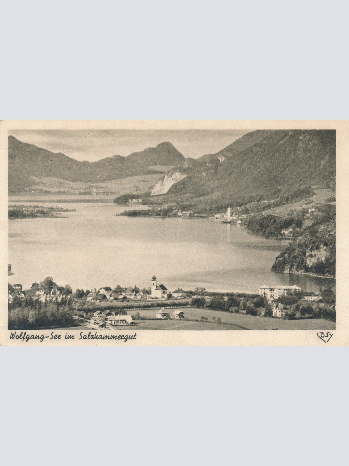 AK vom Wolfgang - See Oberösterreich Ansichtskarte (11764)