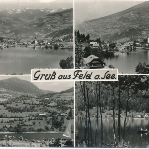AK gruß aus Feld am See Mehrbildkarte Kärnten Ansichtskarte (12163)