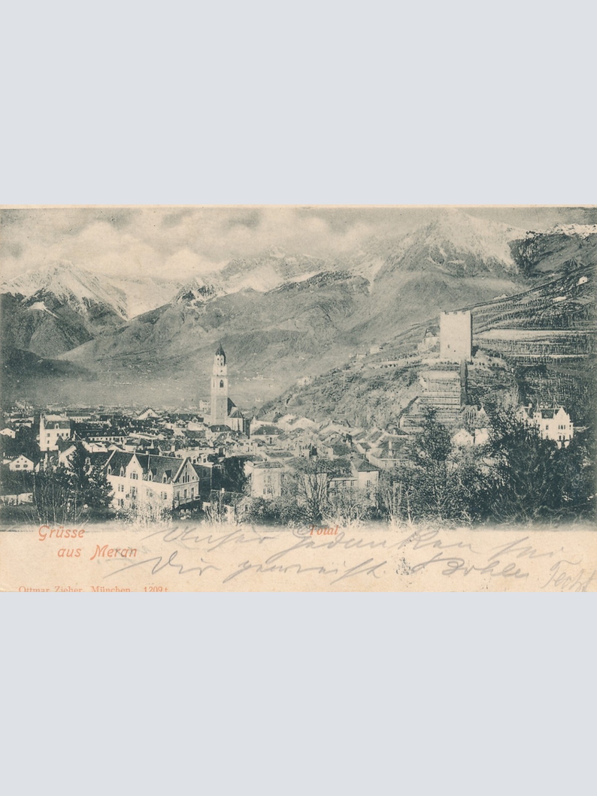 AK aus Meran Italien Ansichtskarte (11811)