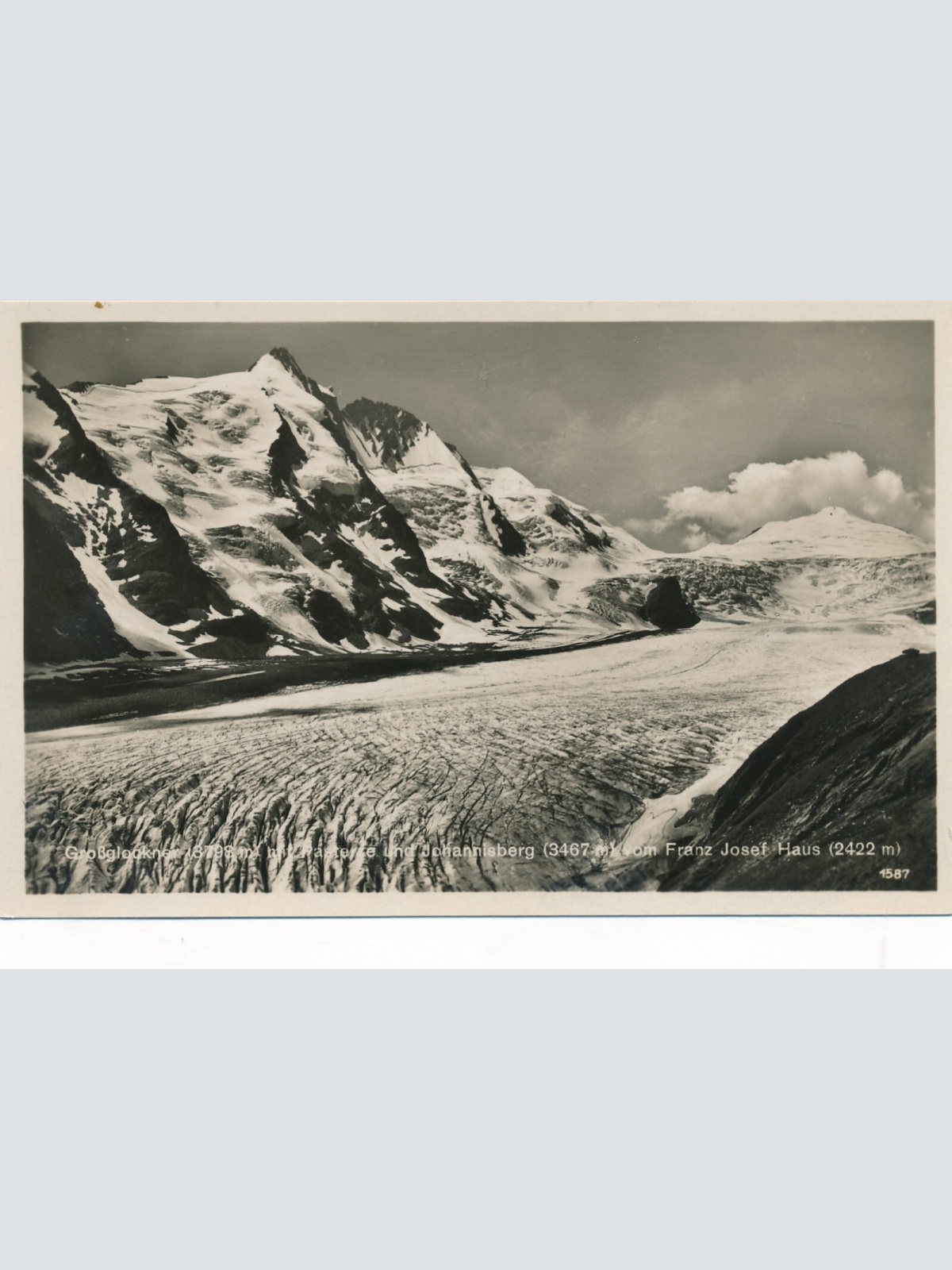 AK vom Großglockner Kärnten Ansichtskarte (12157)